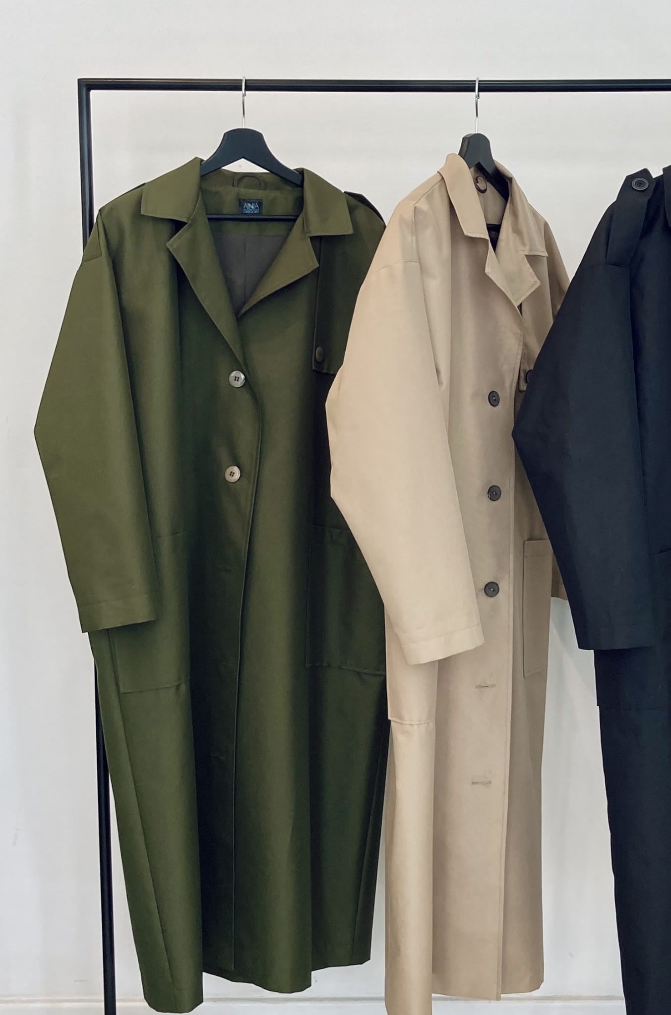 REGNIG COAT in SAND